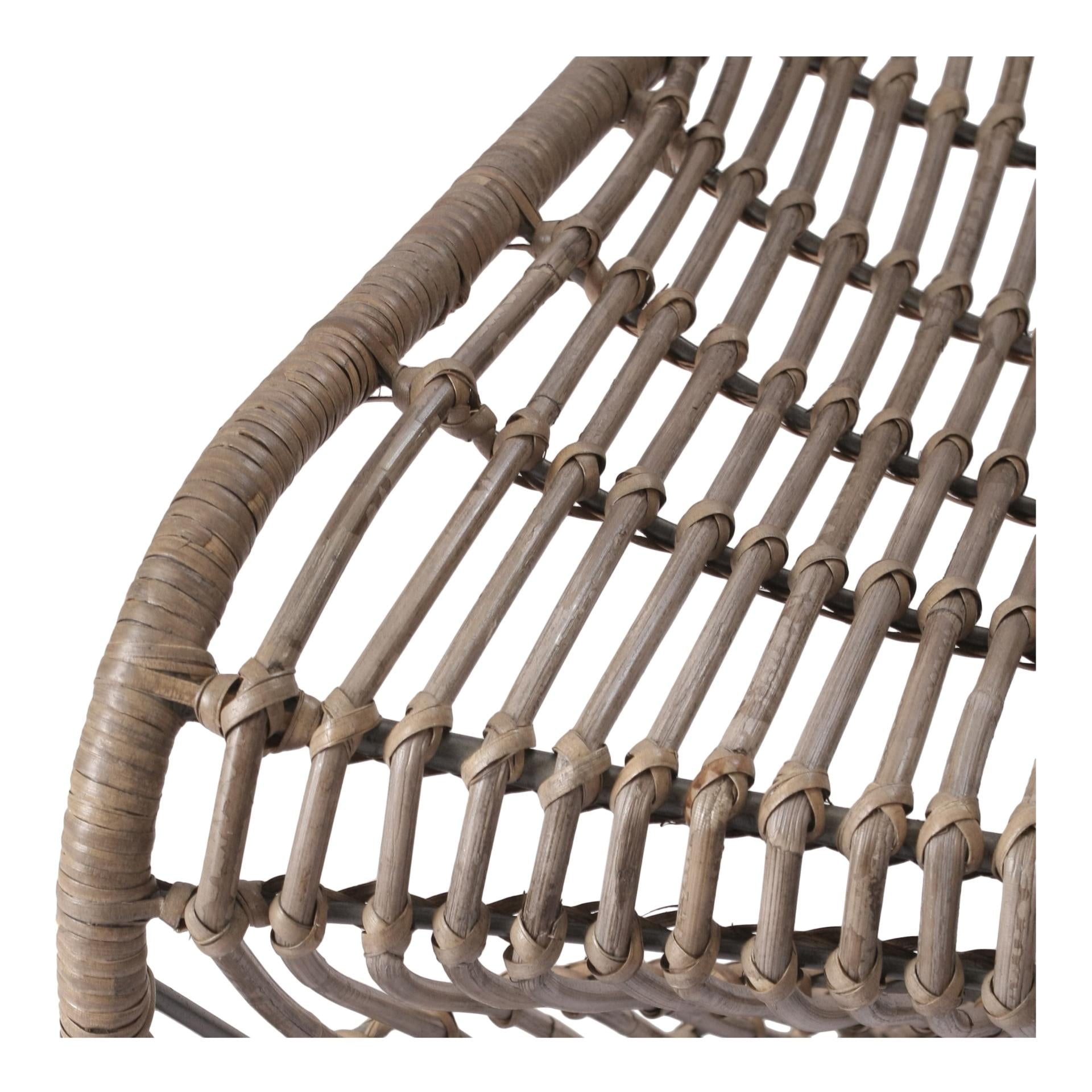 New Pacific Direct Groovy Rattan Chair, (Set of 2)  - 6600010-G