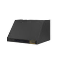 Kucht Professional 36" Under Cabinet Range Hood 900 CFM in Titanium Stainless Steel - KRH363A