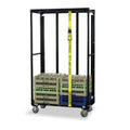 American Cart Glassware and Dishware Rack Cart – 2 stack capacity - Backyard Provider