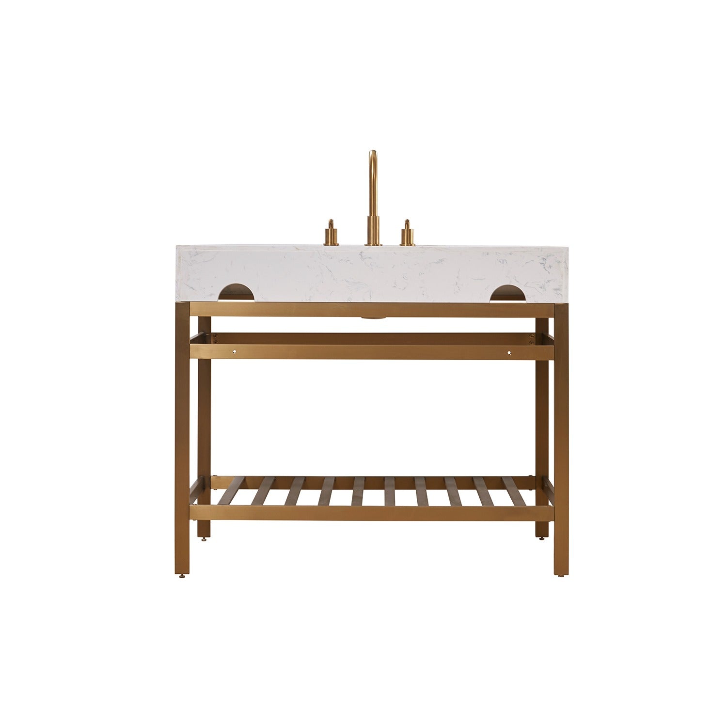 Altair Designs Merano 42" single vanity with top - 68042-AWAP-MB-NM Price