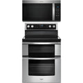 Whirlpool 2-Piece Package 30 Inch Electric Range and 1.7 cu. ft. Over-the-Range Microwave Oven - WGE745C0FS