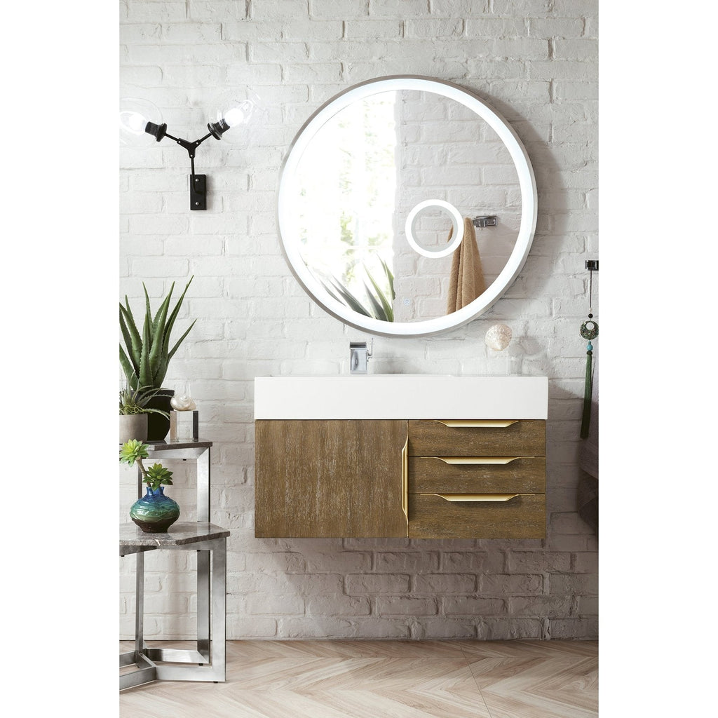 James Martin Vanities Mercer Island 36" Single Vanity - 389-V36-AGR-G-DGG