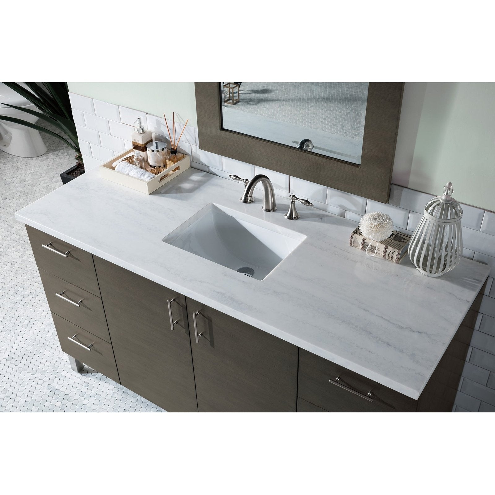 James Martin Vanities Metropolitan 60" Single Vanity -  850-V60S-SOK-3CAR