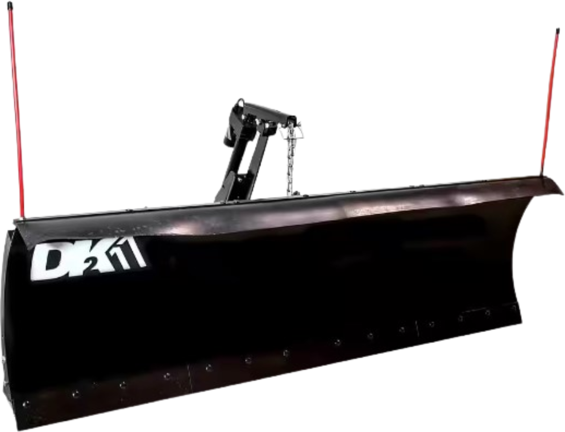 DK2 AVAL8422ELT 84 x 22 in. Universal Truck Mount T-Frame Snow Plow Kit with Actuator and Wireless Remote New - AVAL8422ELT