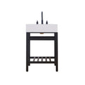 Altair Designs 24" single vanity with top - 70024-SWAP-MB-NM