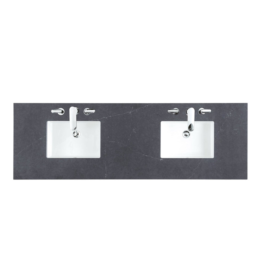 James Martin Vanities Mykonos 72" Double Vanity - 550-V72-CIN-3AF