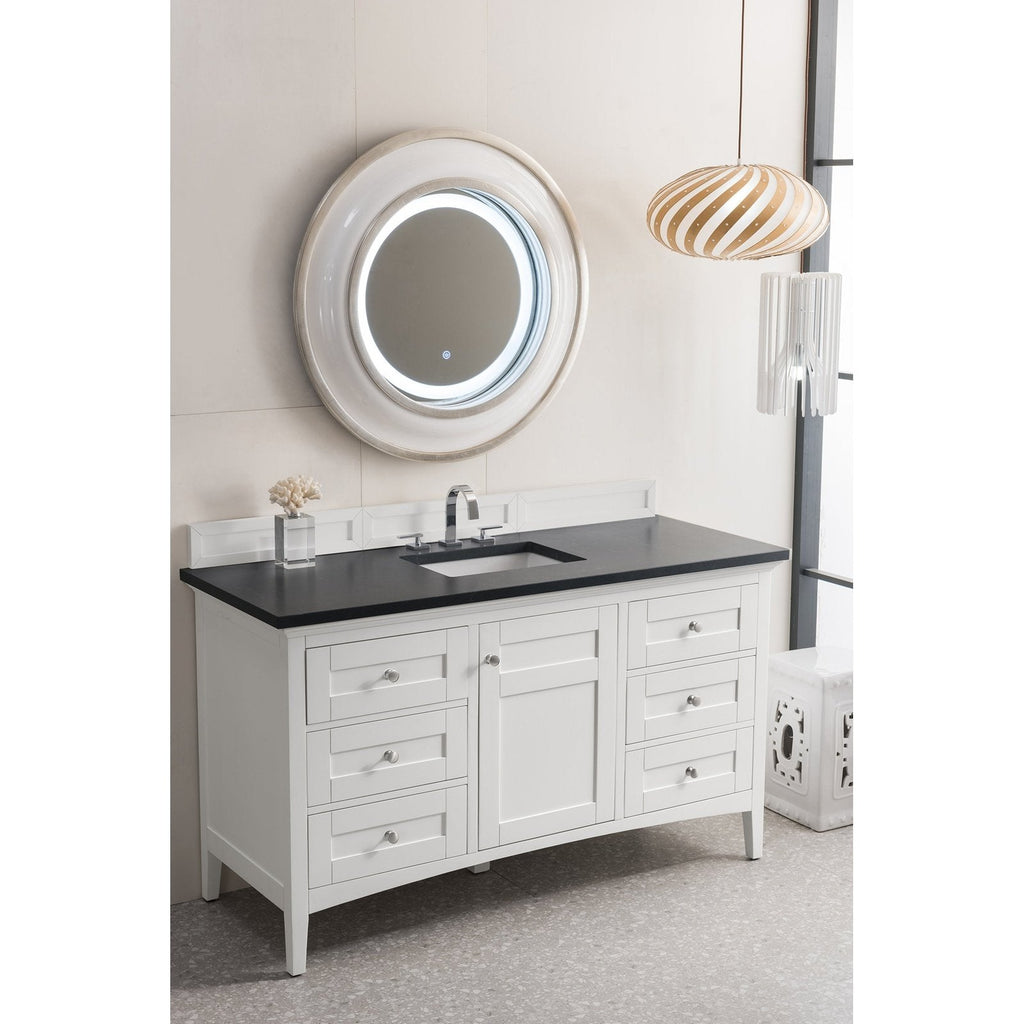 James Martin Vanities Palisades 60" Single Vanity - 527-V60S-BW-3AF