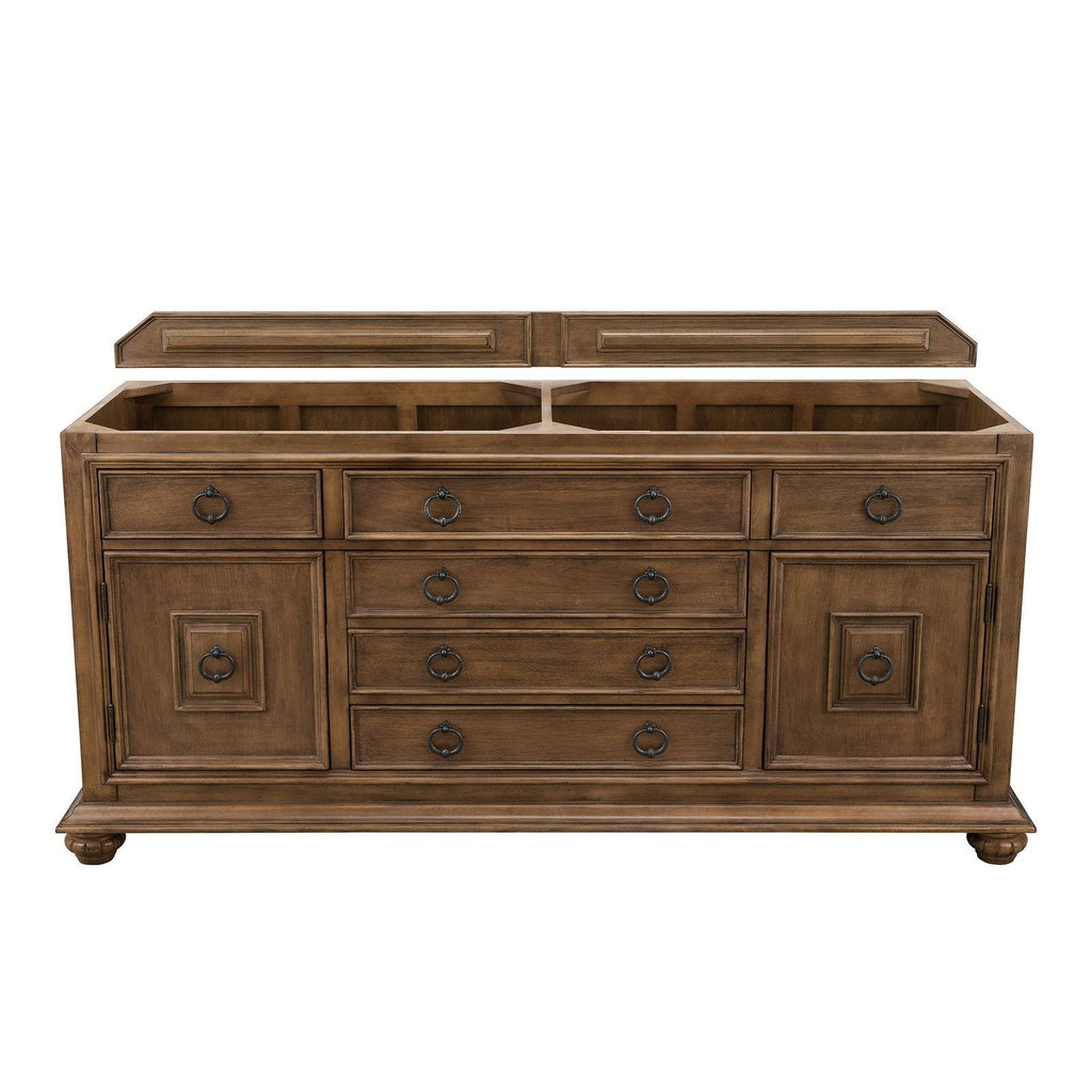James Martin Vanities Mykonos 72" Double Vanity - 550-V72-CIN-3AF