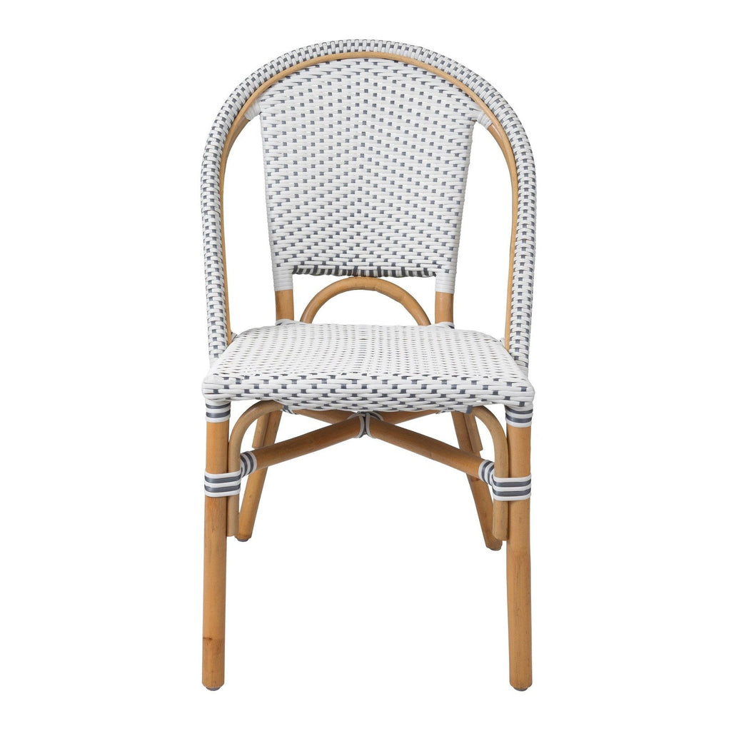 New Pacific Direct Avignon Paris Rattan Bistro Chair, (Set of 2) -  7400038