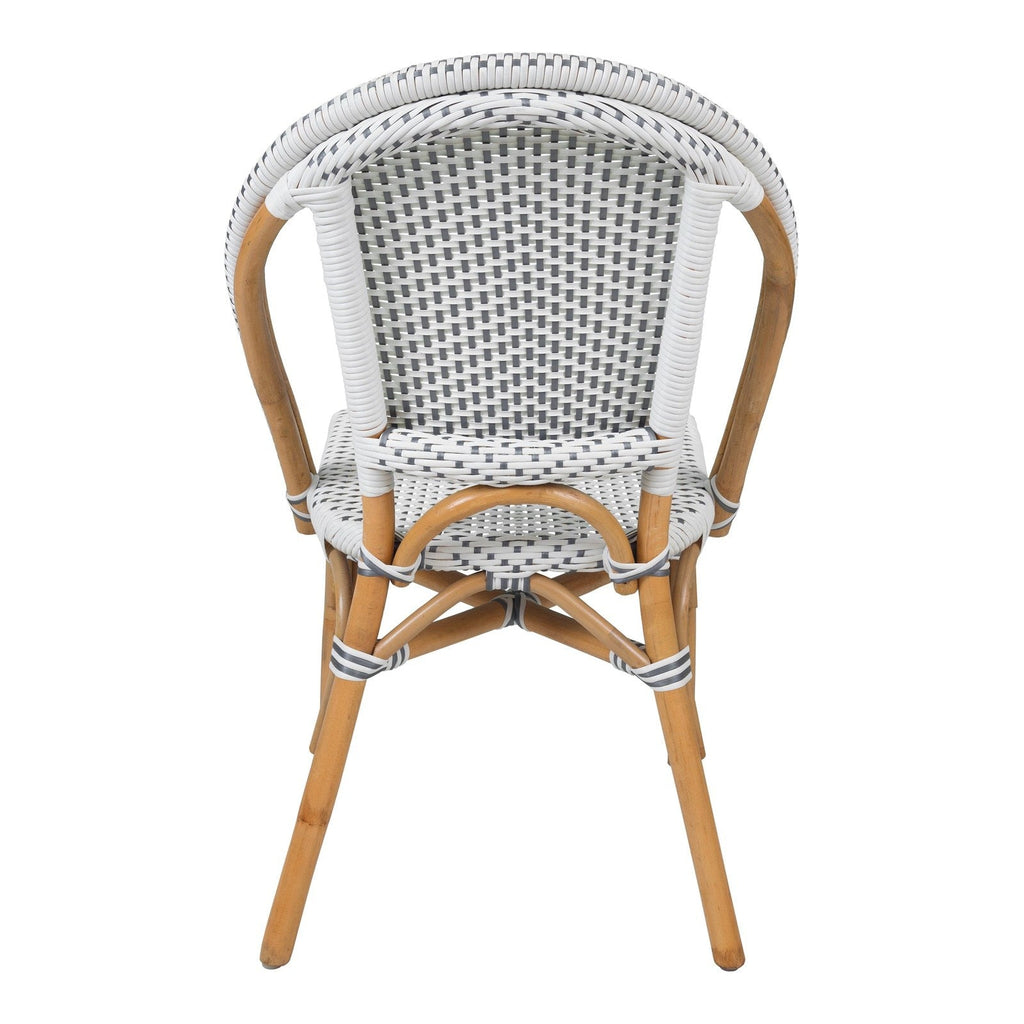 New Pacific Direct Avignon Paris Rattan Bistro Chair, (Set of 2) -  7400038