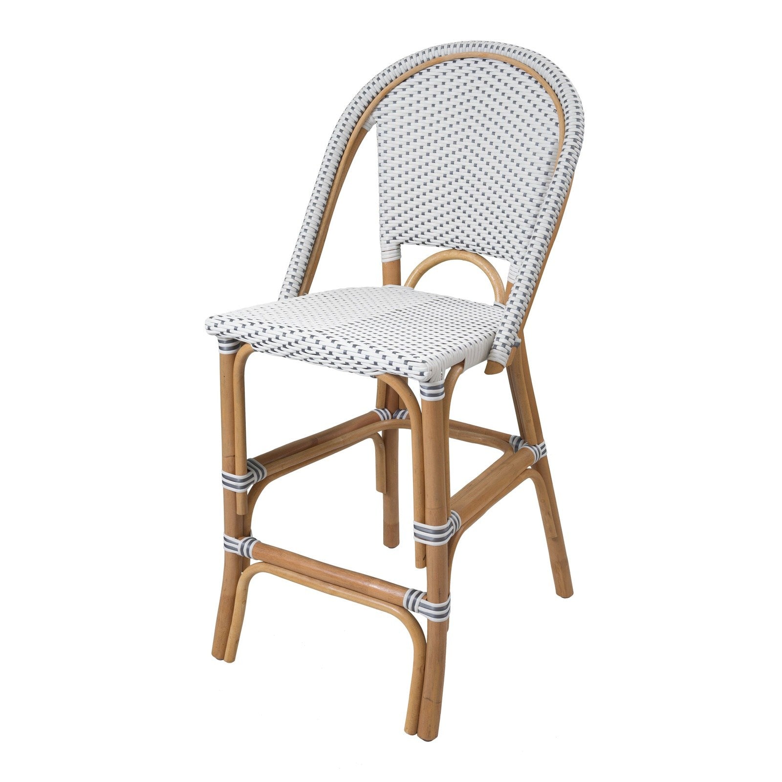 New Pacific Direct Avignon Paris Rattan Bistro Counter Stool  - 7400041