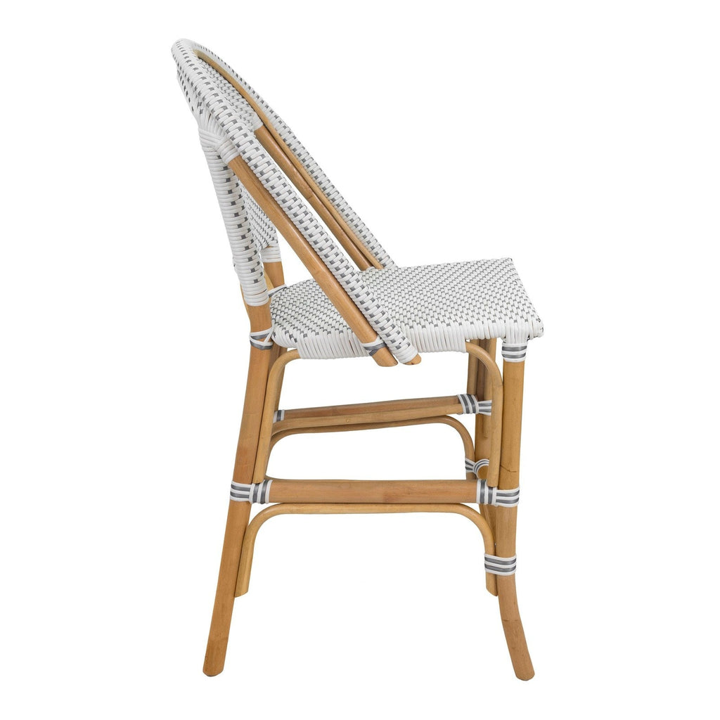 New Pacific Direct Avignon Paris Rattan Bistro Counter Stool  - 7400041
