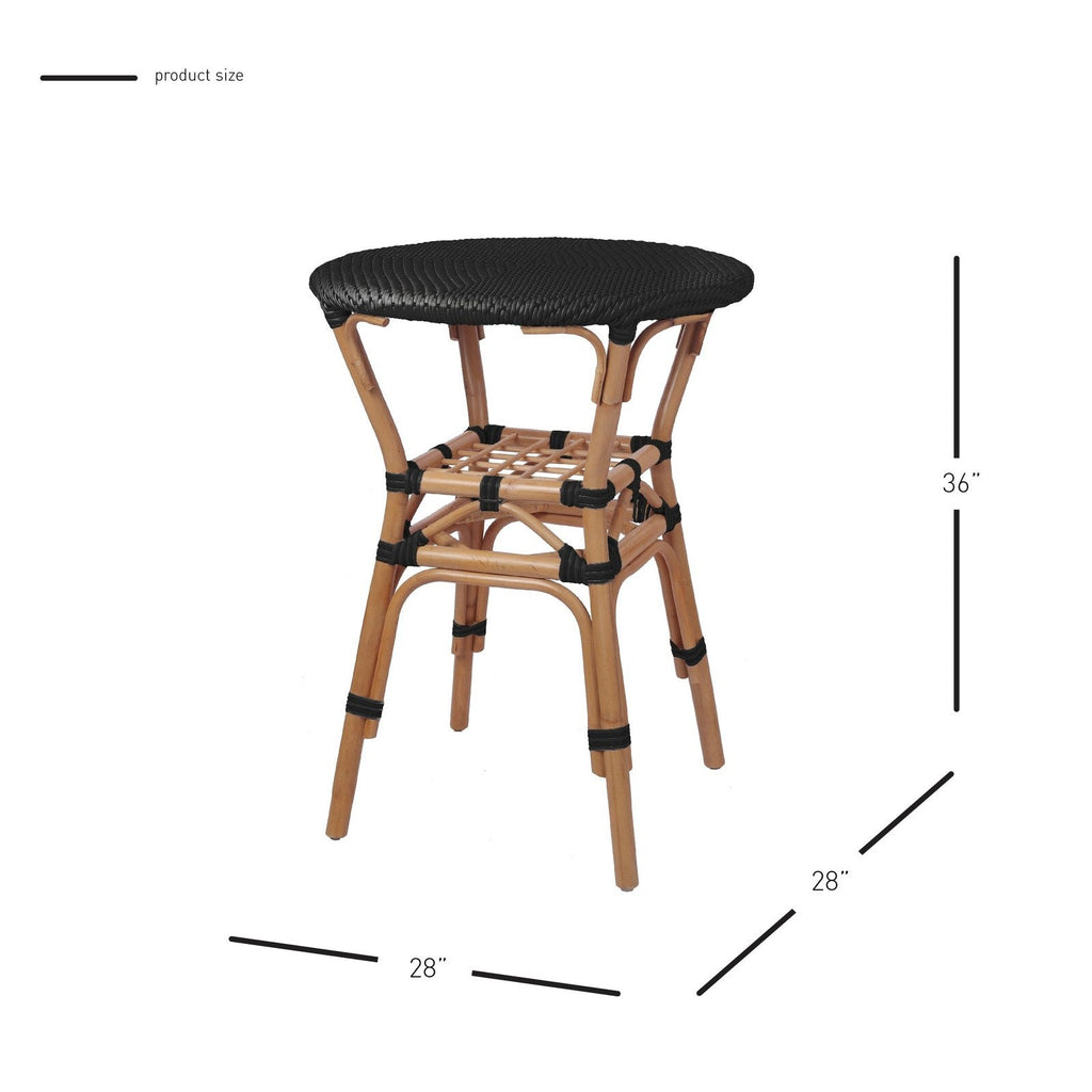 New Pacific Direct Orleans Paris Bistro High Dining Table -  7400059