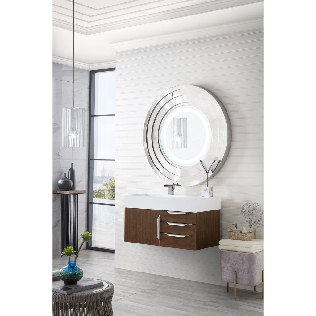 James Martin Vanities Mercer Island 36" Single Vanity - 389-V36-AGR-G-DGG