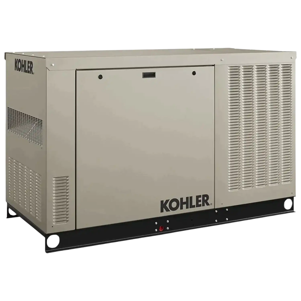 Kohler  30KW 120/240V Single Phase Standby Generator with Block Heater New - 30RCLA-QS50