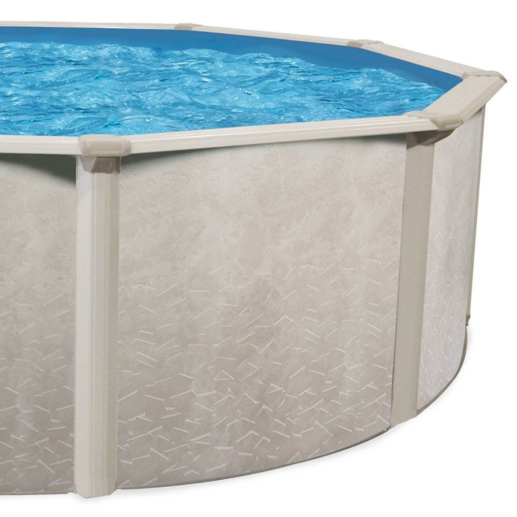 Aquarian Phoenix Series 15 Foot x 52 Inch Steel Frame Swimming Pool (For Parts) - 244096