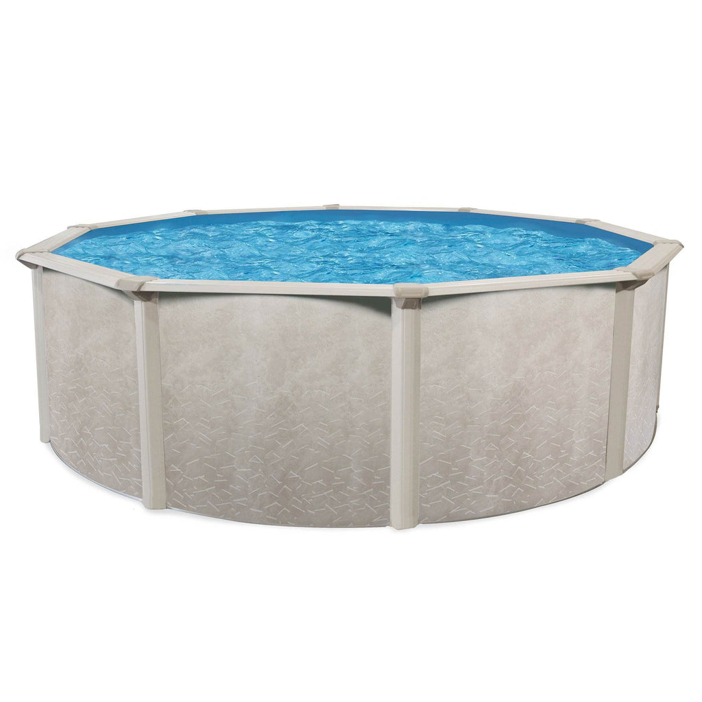 Aquarian Phoenix 21'x52" Round Steel Frame Above Ground Outdoor Pool (For Parts) - 234430