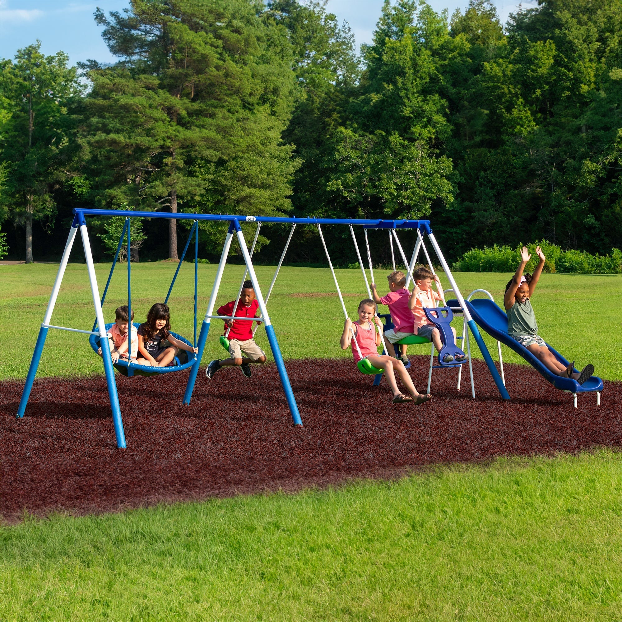 XDP Recreation All Star Playground Backyard Kids Play/Swing Set (For Parts) - 244813