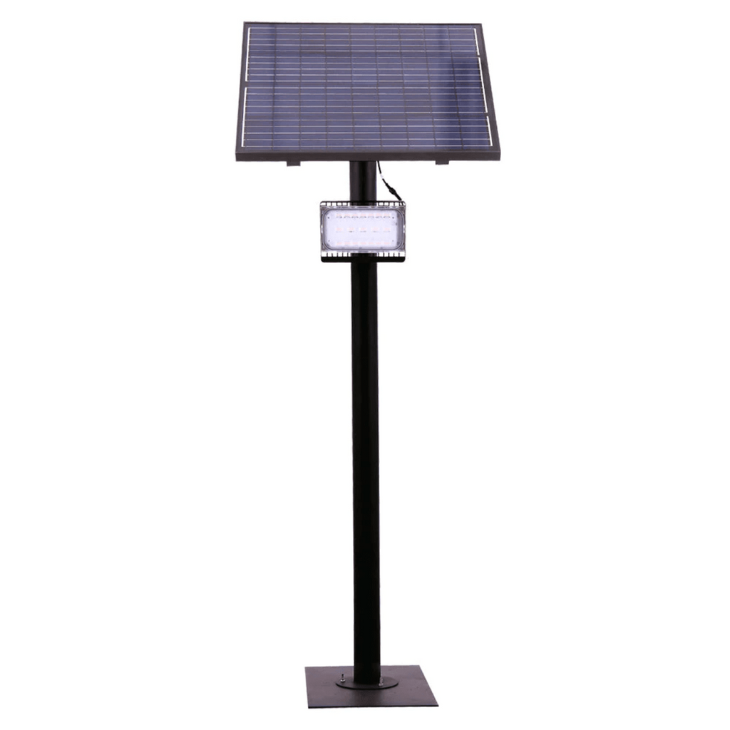 AVS Energy Solar LED Flood Light 60 Watt 8400 Lumens 5000K  - AVS-BLK-60W