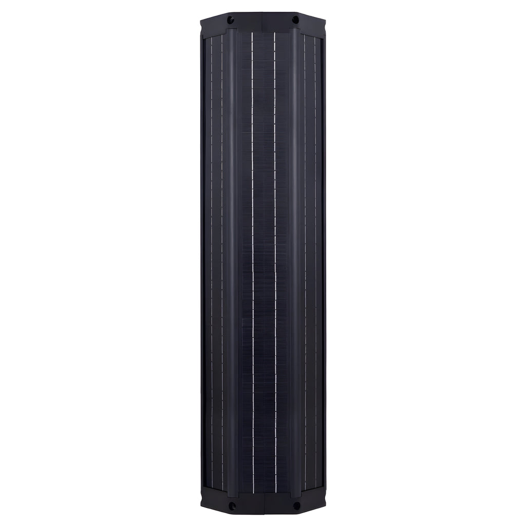 AVS Energy Solar LED Street Light 100 Watt 12800 Lumens 5000K | Smart Street Light Built In Bluetooth | All in One SE Street Light  - AVS-CYS-100W