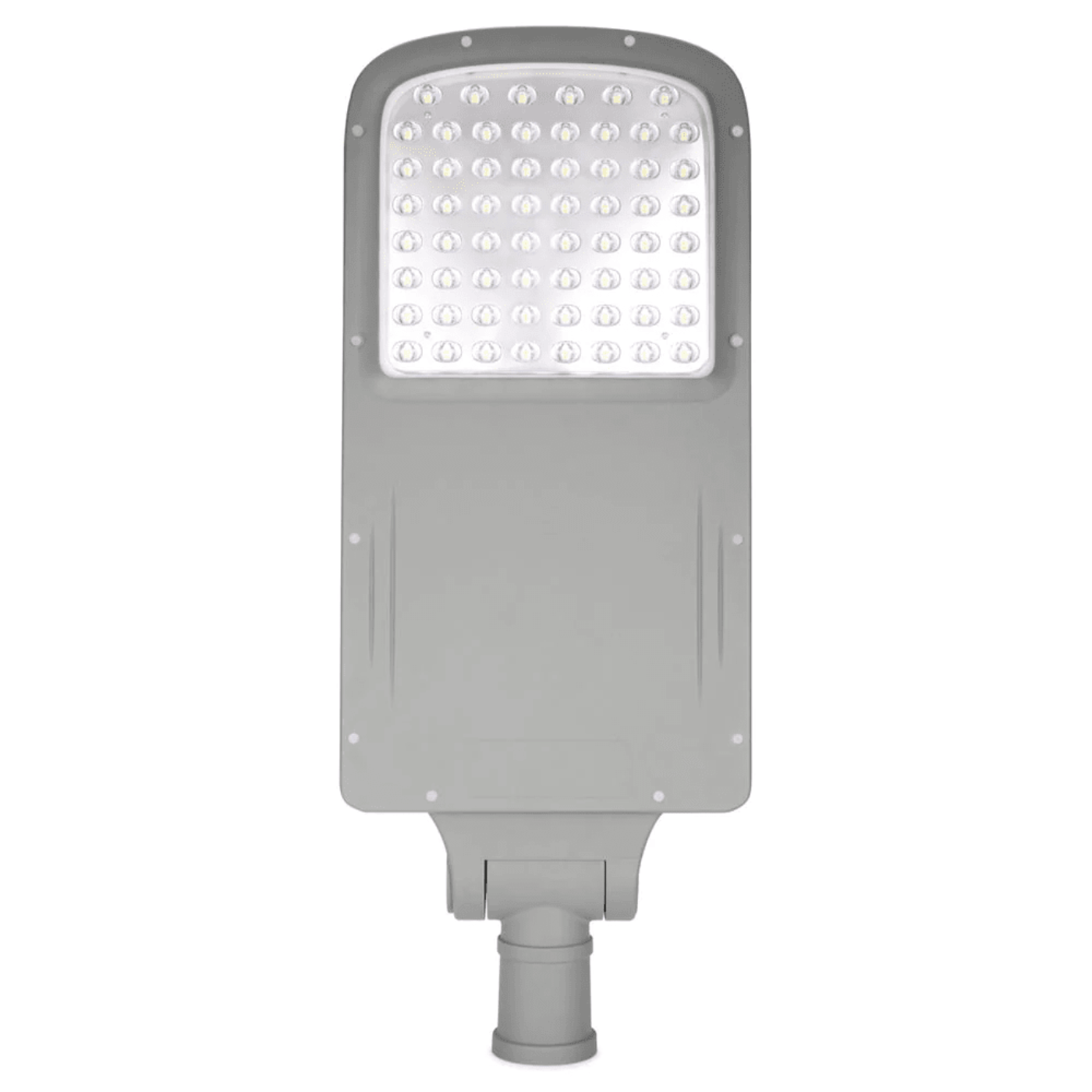 Solar LED Street Light 50 Watt 6200 Lumens 5000K | Smart Street Light Built In Bluetooth | All in One SE Street Light - AVS-CYS-50W
