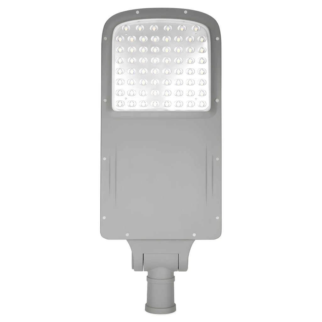 AVS Energy Solar LED Street Light 100 Watt 12800 Lumens 5000K | Smart Street Light Built In Bluetooth | All in One SE Street Light  - AVS-CYS-100W