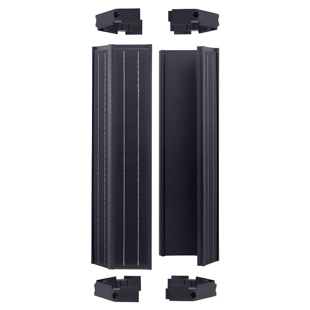 AVS Energy Solar LED Street Light 60 Watt 7800 Lumens 5000K | Smart Street Light Built In Bluetooth | All in One SE Street Light - AVS-CYS-60W