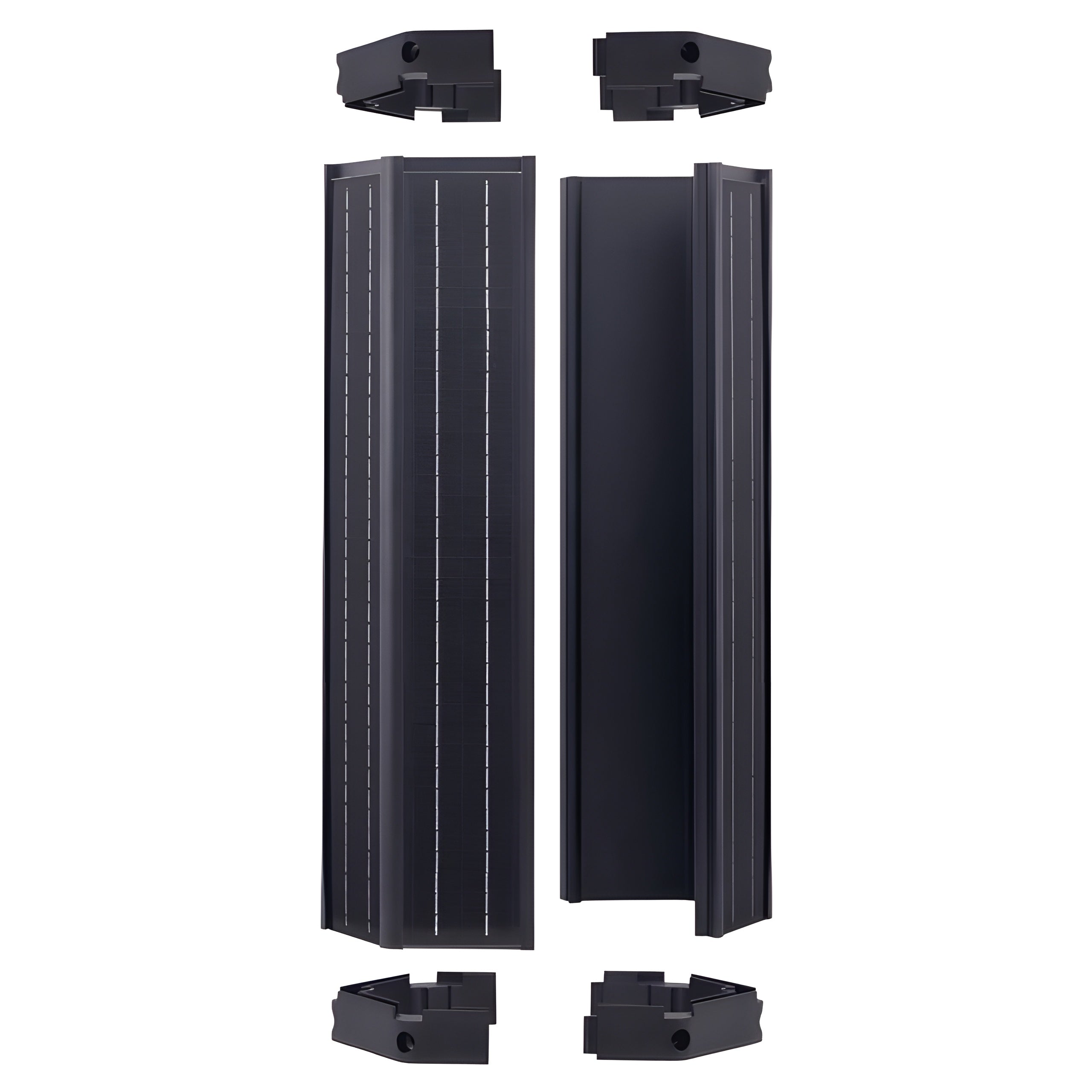 AVS Energy Solar LED Street Light 60 Watt 7800 Lumens 5000K | Smart Street Light Built In Bluetooth | All in One SE Street Light - AVS-CYS-60W