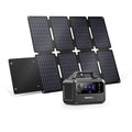 GRECELL Portable Power Station 300W with 80W Solar Panel - DYCNX0015AGE-US+DYZDB0014AGE