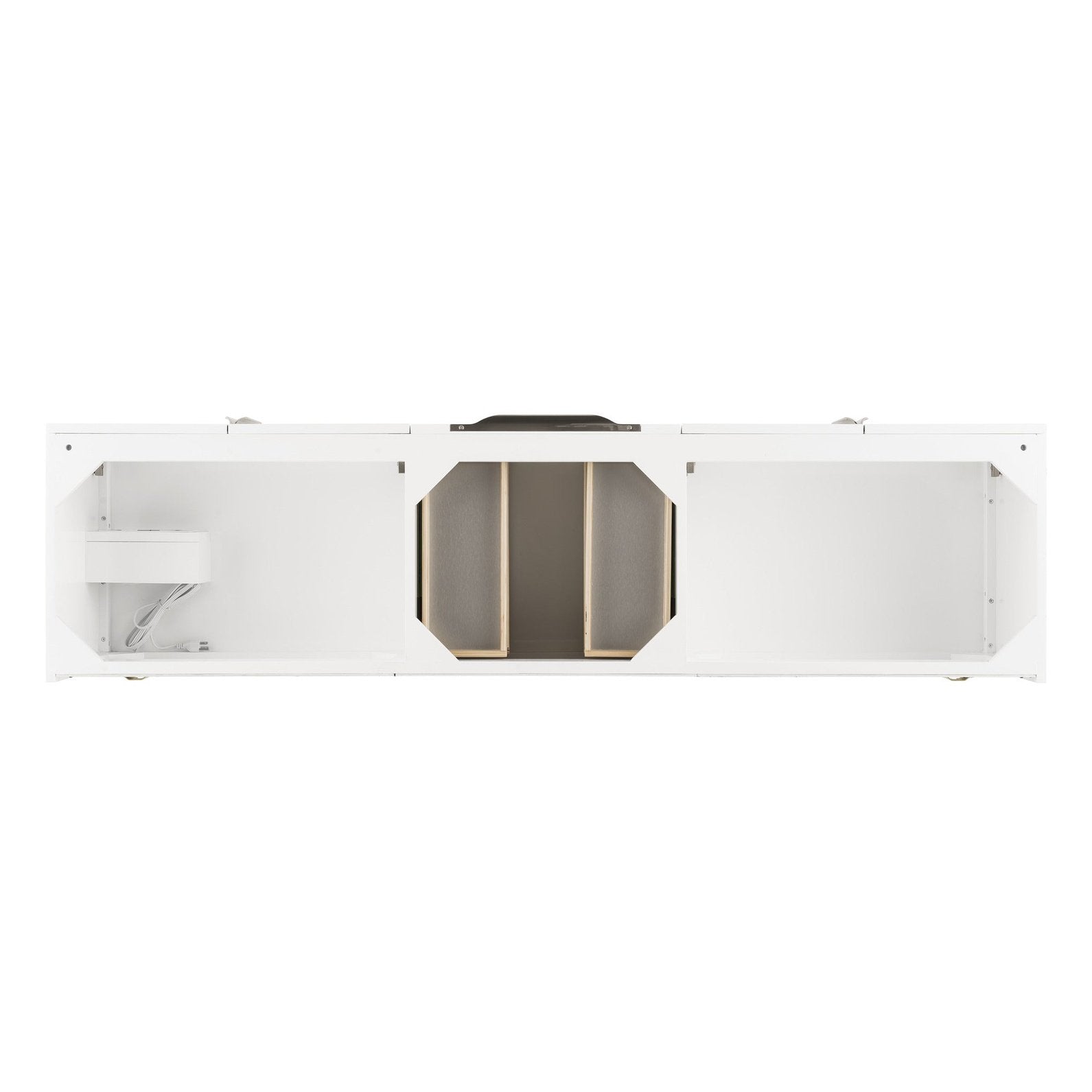James Martin Vanities Mercer Island 72" Single Vanity - 389-V72S-AGR-G-DGG