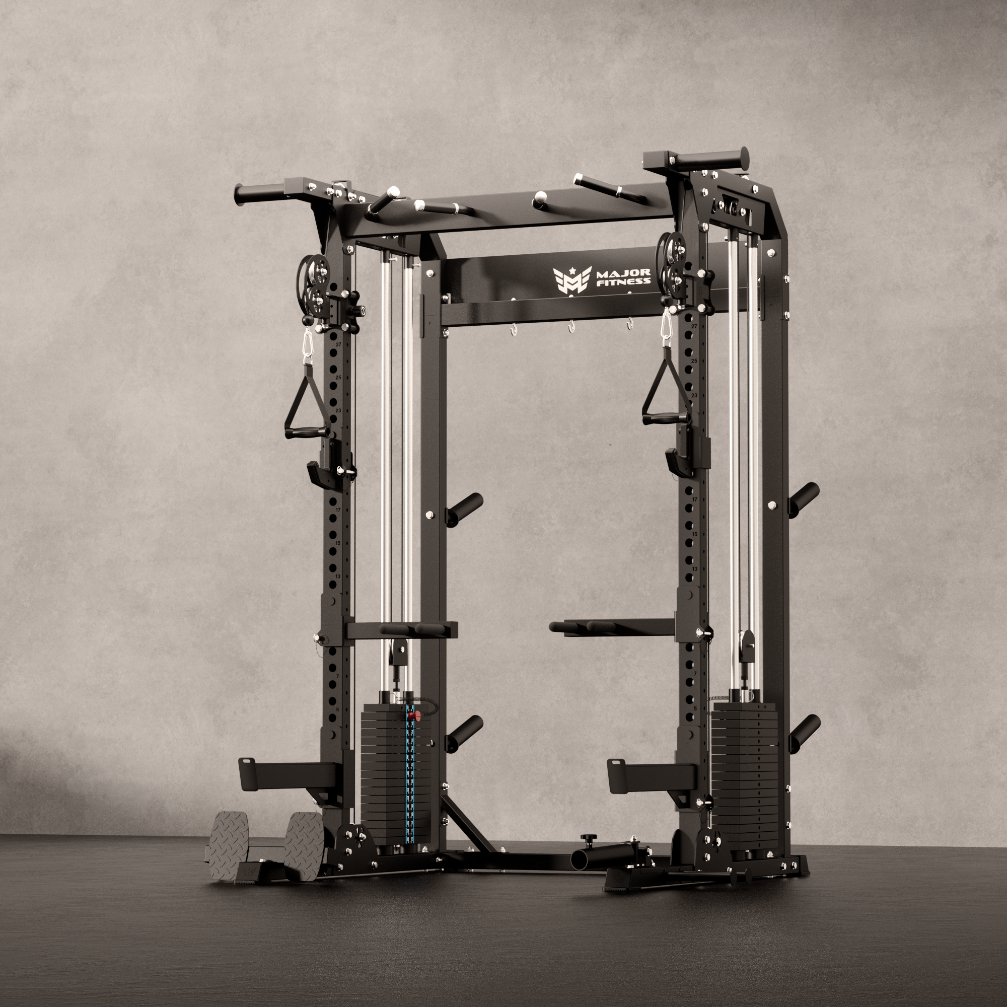Major Fitness F22 All-In-One Home Gym Power Rack - CFBL