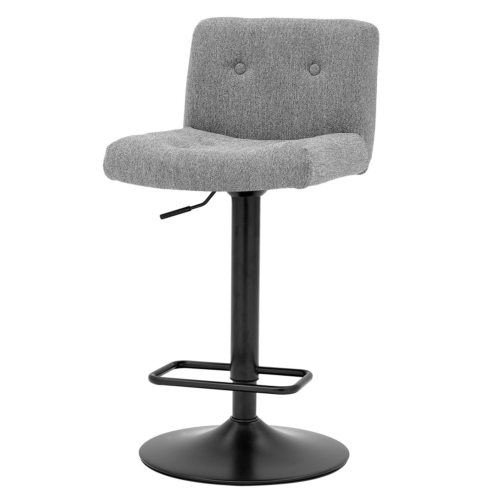 New Pacific Direct Jude KD Fabric Gaslift Swivel Bar Stool, (Set of 2)  - 9300117-529