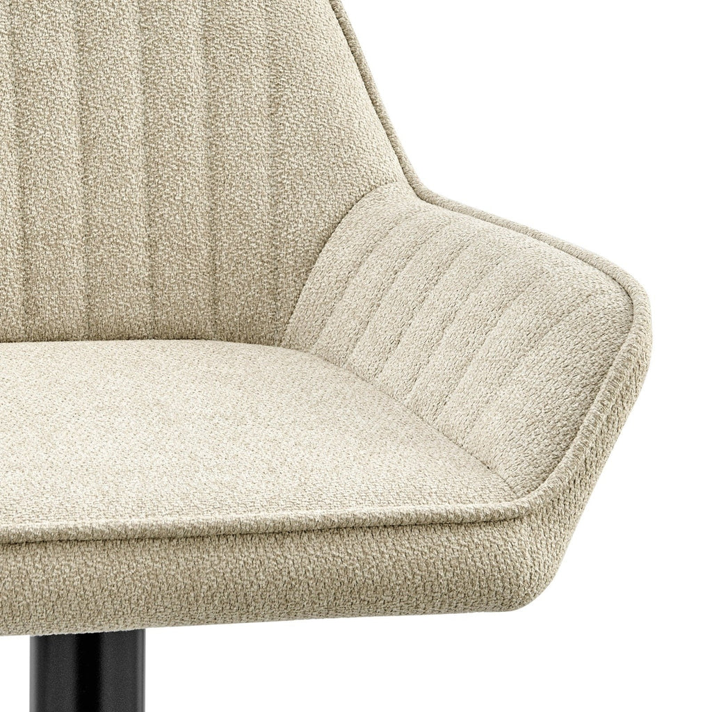 New Pacific Direct Luther Fabric Gaslift Swivel Bar Stool, (Set of 2)  - 9300122-528