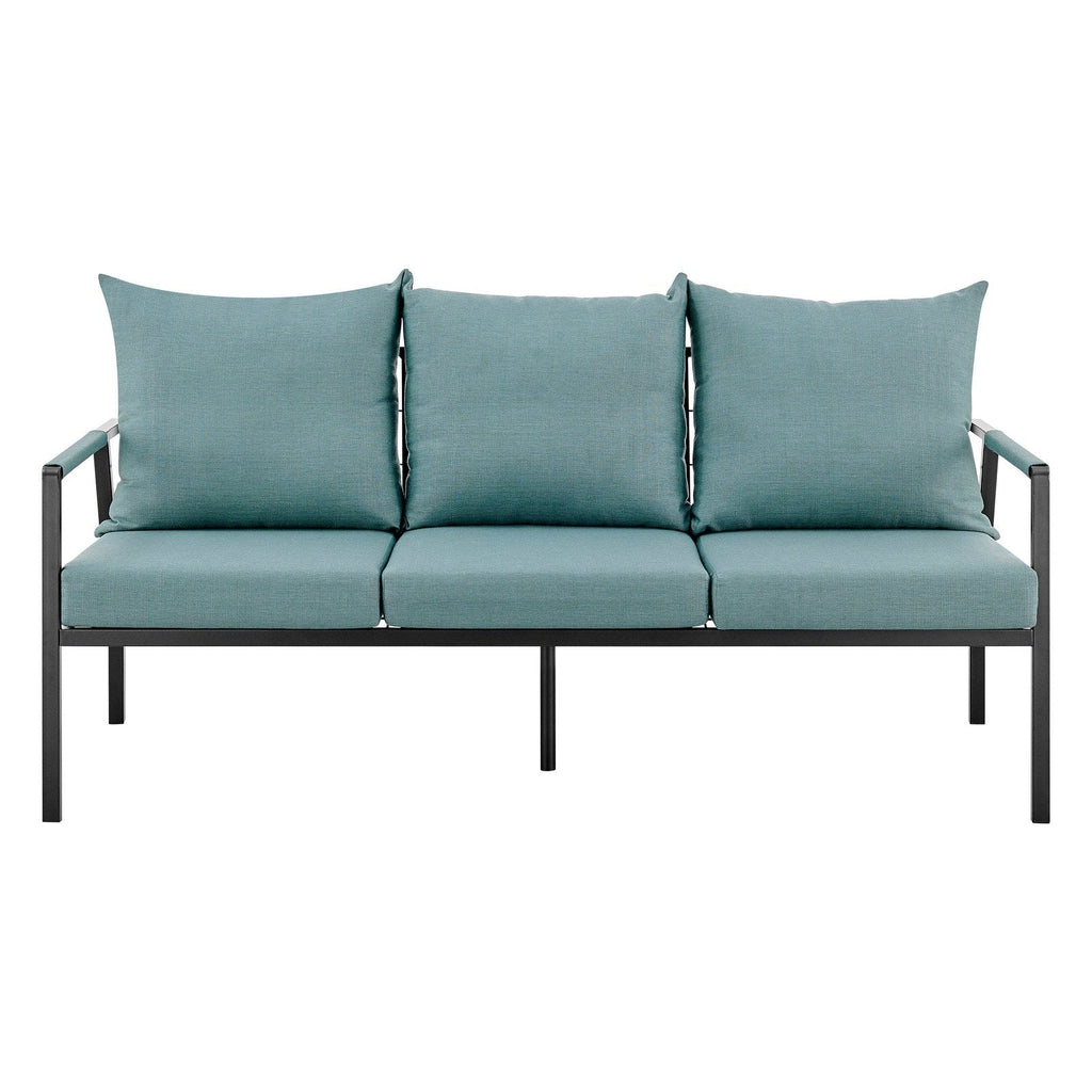 New Pacific Direct Rivano Outdoor Sofa 3 Seater 9300132-597 - 9300132-597