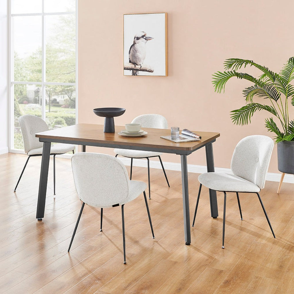 New Pacific Direct Nisha Fabric Dining Side Chair, (Set of 2) 9300144-589 - 9300144-589