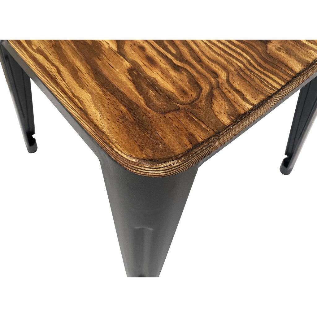 New Pacific Direct Metropolis Metal Arm Chair, (Set of 4) 938730-GM - 938730-GM