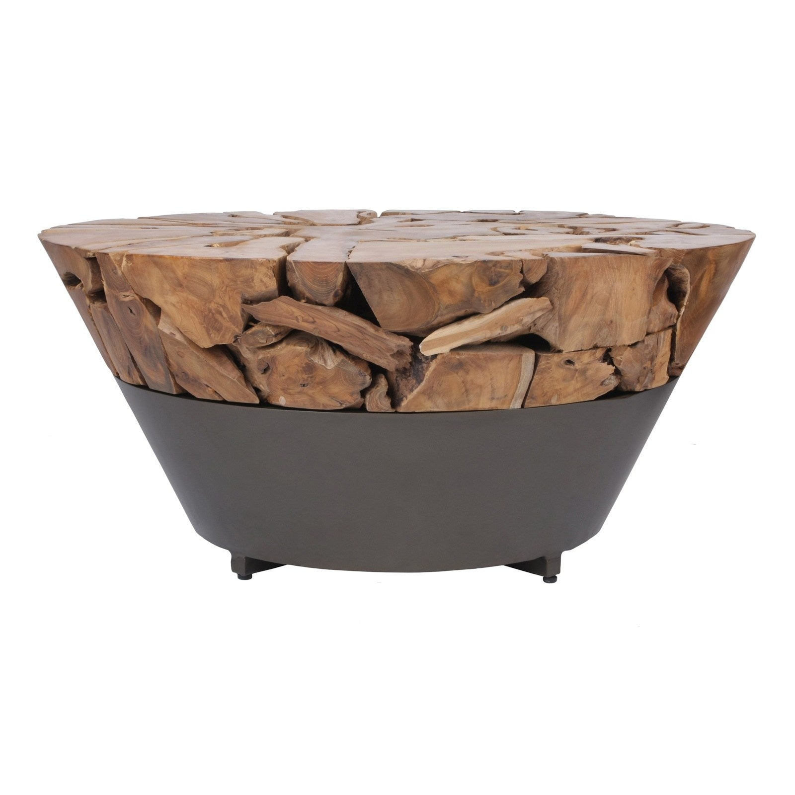 New Pacific Direct Bruno Recycled Teak Root Coffee Table 9600033 - 9600033