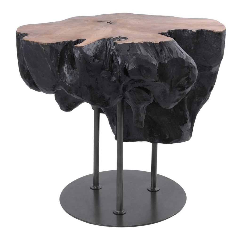 New Pacific Direct Lenna 24" Recycled Teak Root End/ Coffee Table 9600040 - 9600040