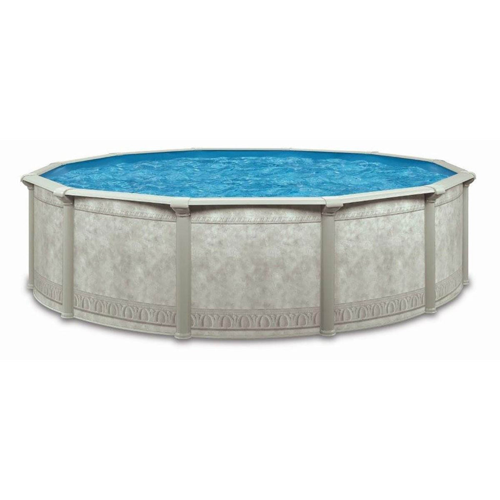 Aquarian 15'x52" Round Frame Above Ground Swimming Pool without Liner(For Parts) - 256777
