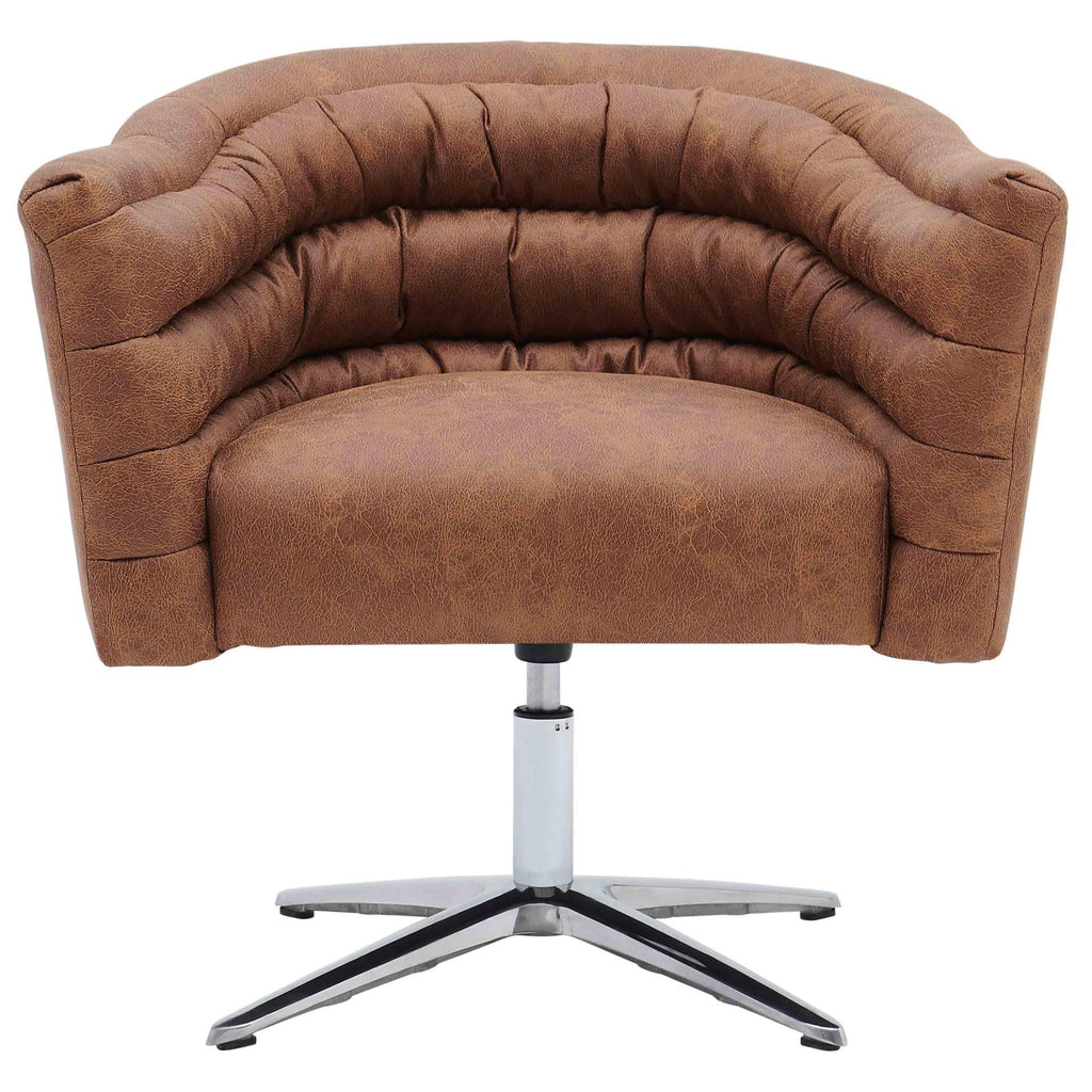 New Pacific Direct Holmes PU Leather Swivel Chair  - 9900070-413