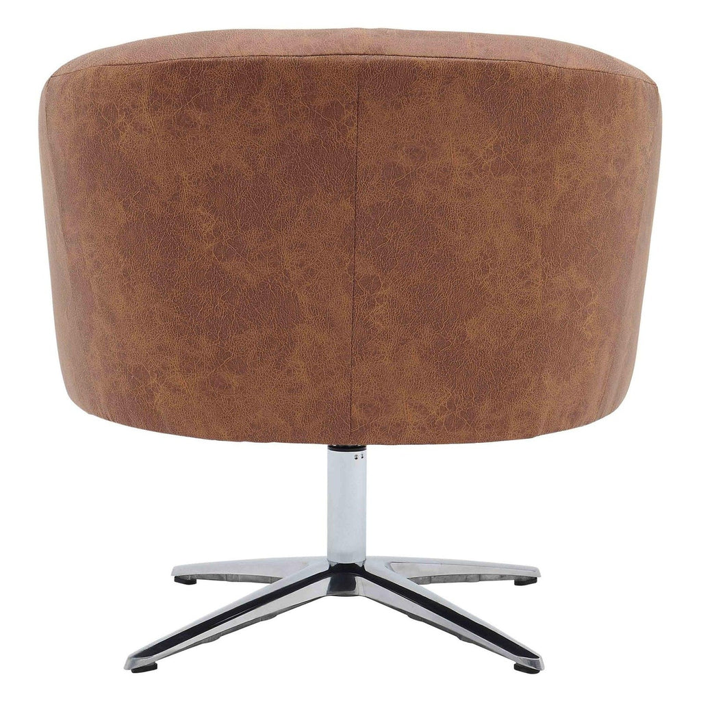 New Pacific Direct Holmes PU Leather Swivel Chair  - 9900070-413