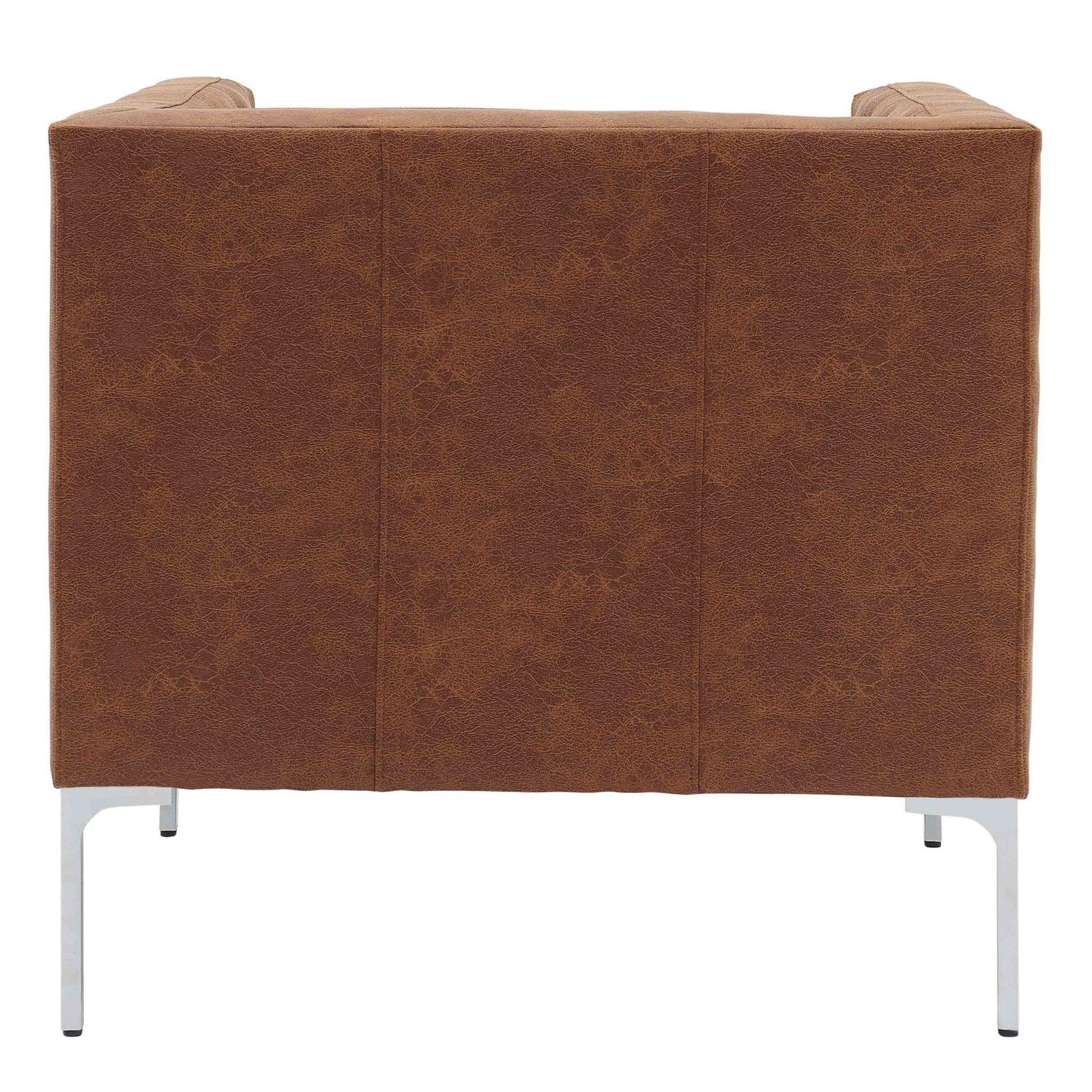 New Pacific Direct Johnson PU Leather Tufted Accent Chair -  9900072-413