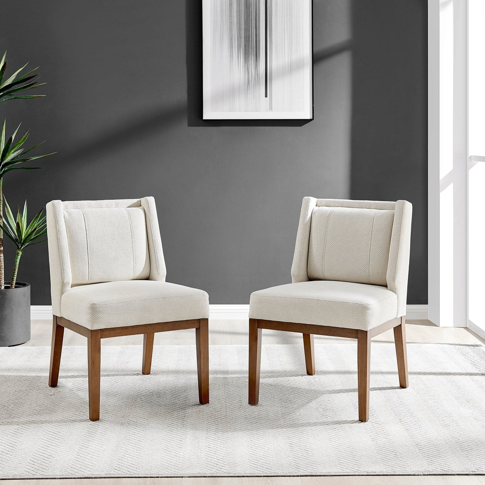 New Pacific Direct Ethan Fabric Dining Side Chair  - 9900079-276