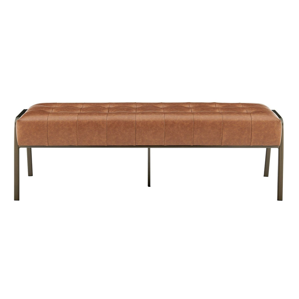 New Pacific Direct Venturi PU Tufted Bench -  9900080-VCD