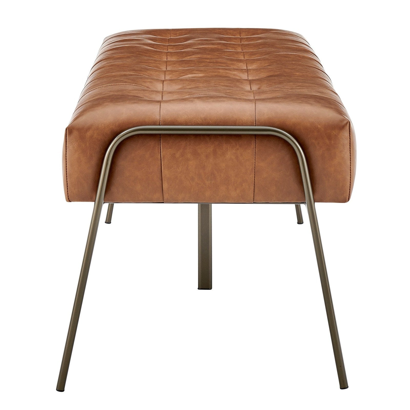 New Pacific Direct Venturi PU Tufted Bench -  9900080-VCD