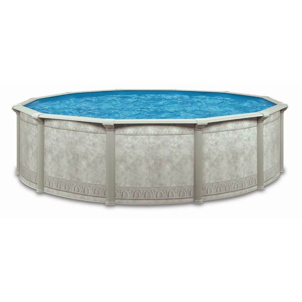 Aquarian Venetian 24ft x 52in Above Ground Swimming Pool with Liner and Skimmer - 99854