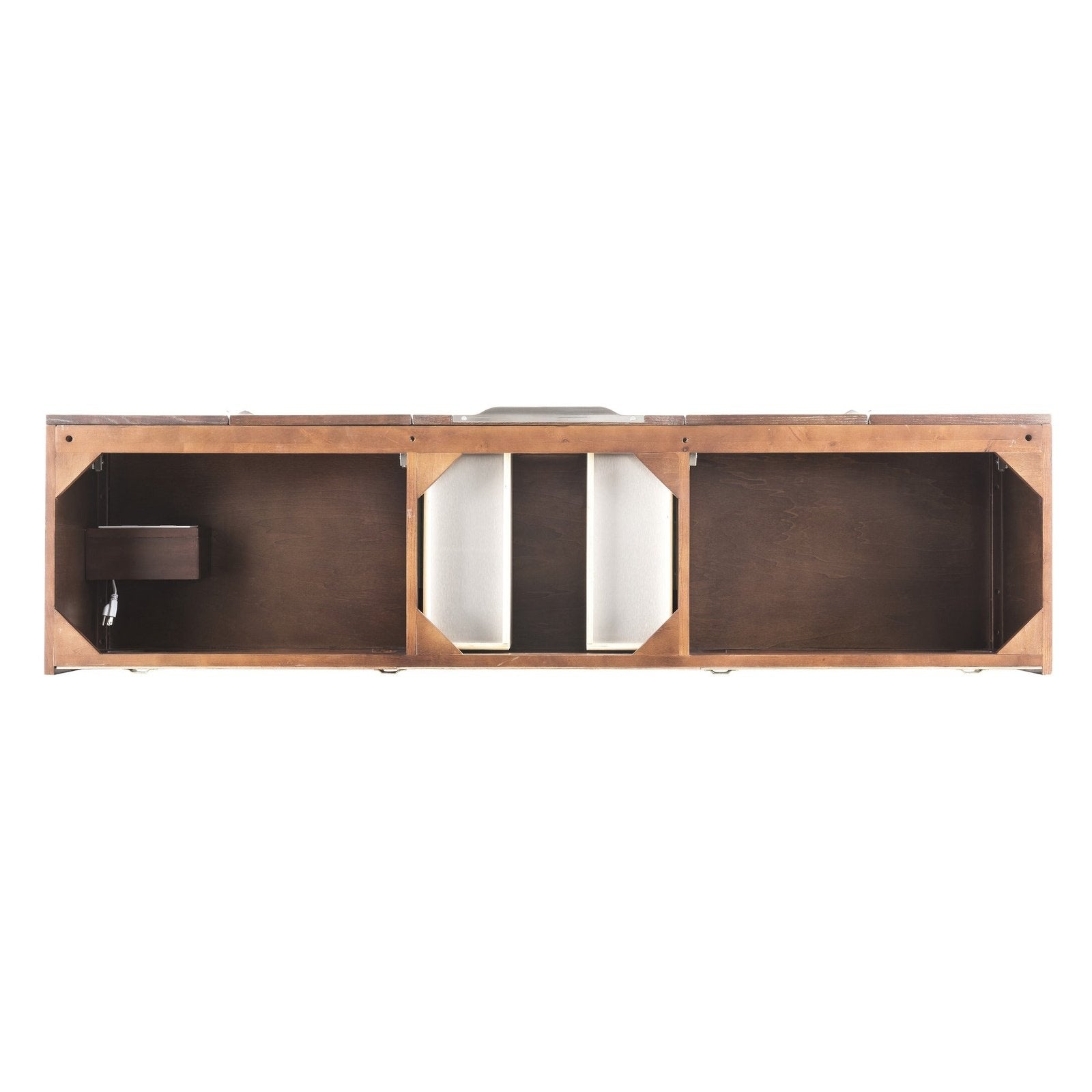 James Martin Vanities Columbia 72" Double Vanity - 388-V72D-AGR-MB-DGG