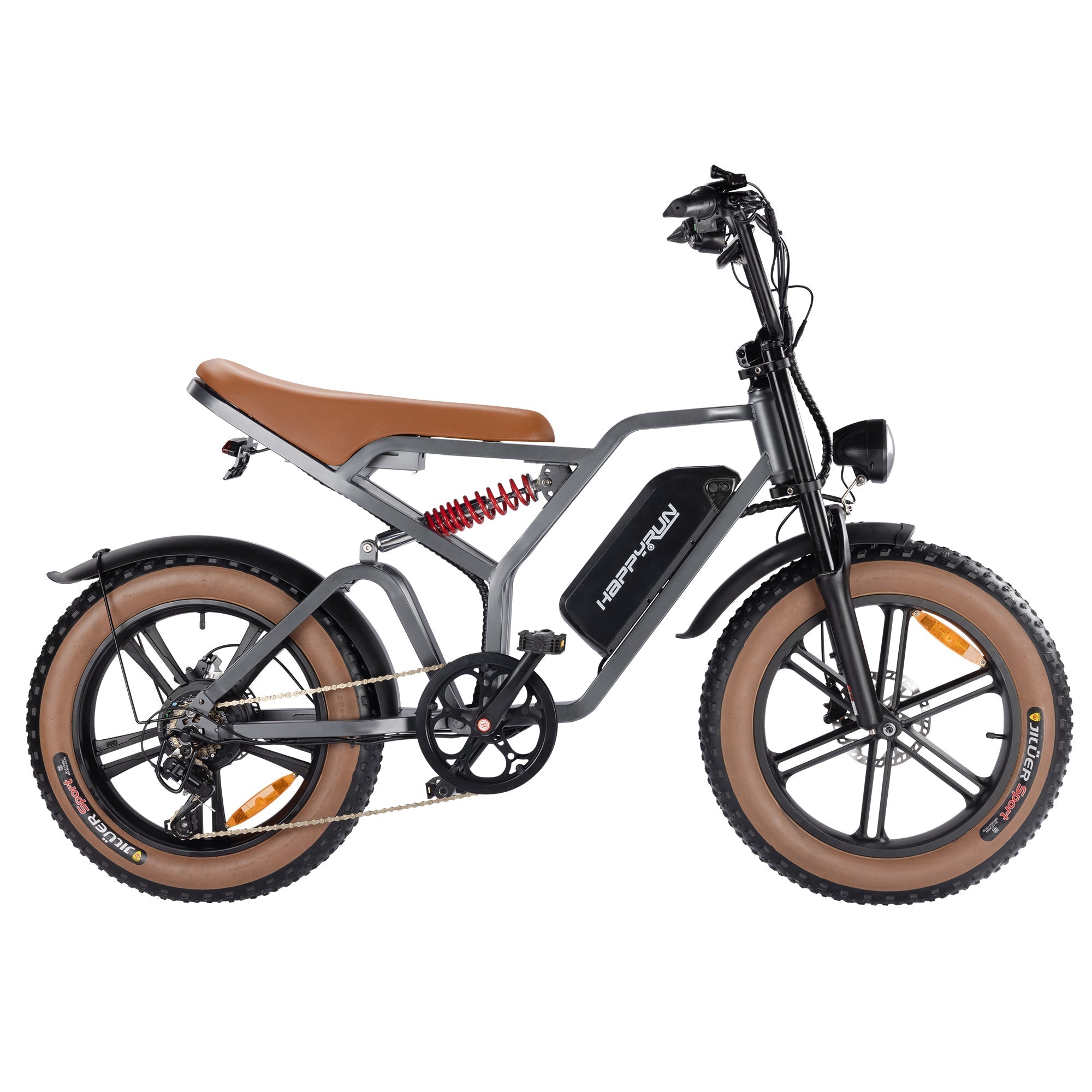 Happyrun Tank 750W Electric Bike Fat Tire Dirt All Terrain - G60
