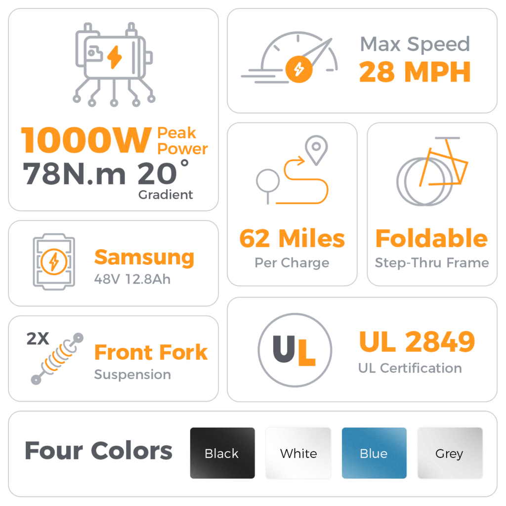 Aipas A4 Gentry Ebike - Aipas-A4-BK