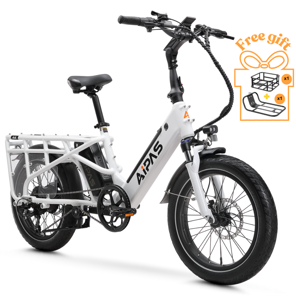 Aipas A6 D VoltCargo Ebike - A6-D-Grey